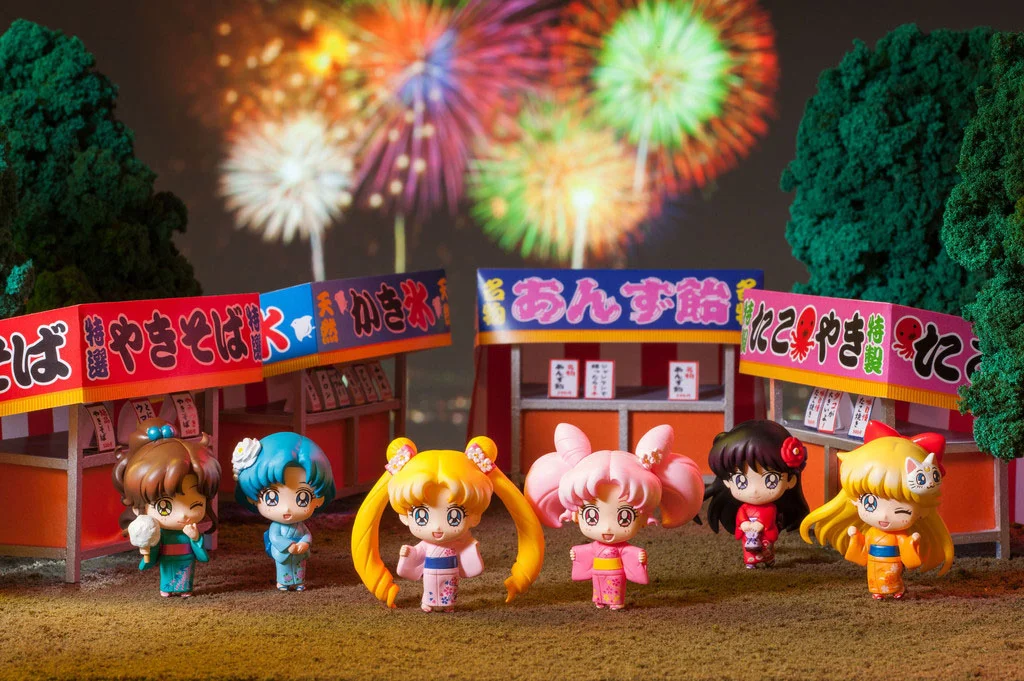 Sailor Moon - Petit Chara! - Yukata Special