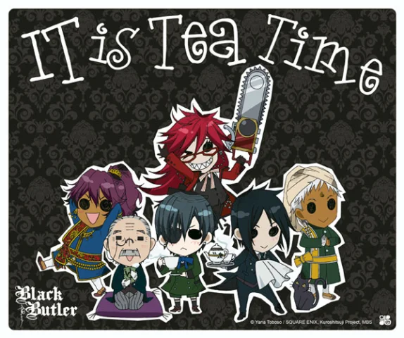 Produktbild zu Black Butler - Mousepad - "It is Tea Time"