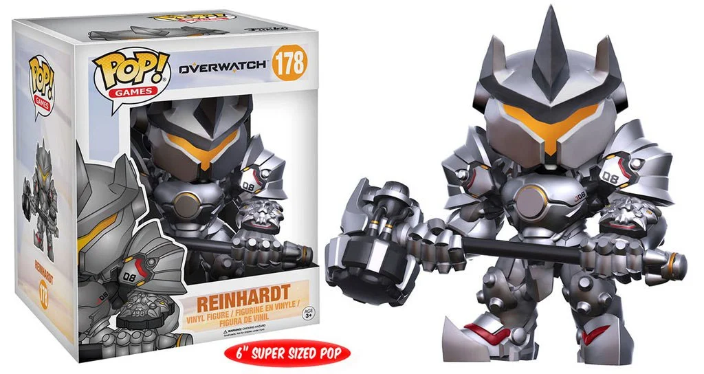 Overwatch - Funko POP! Vinyl Figur - Reinhardt