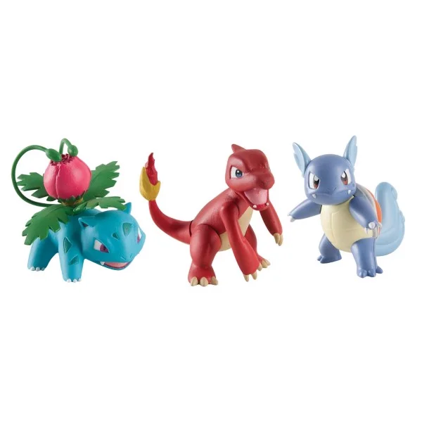 Pok&eacute;mon - Kampffigur - Bisaknosp, Glutexo & Schillok