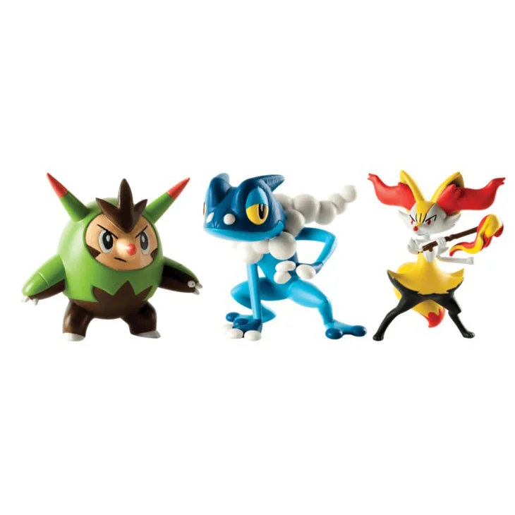 Pokémon - Kampffigur - Igastarnish, Rutena & Amphizel