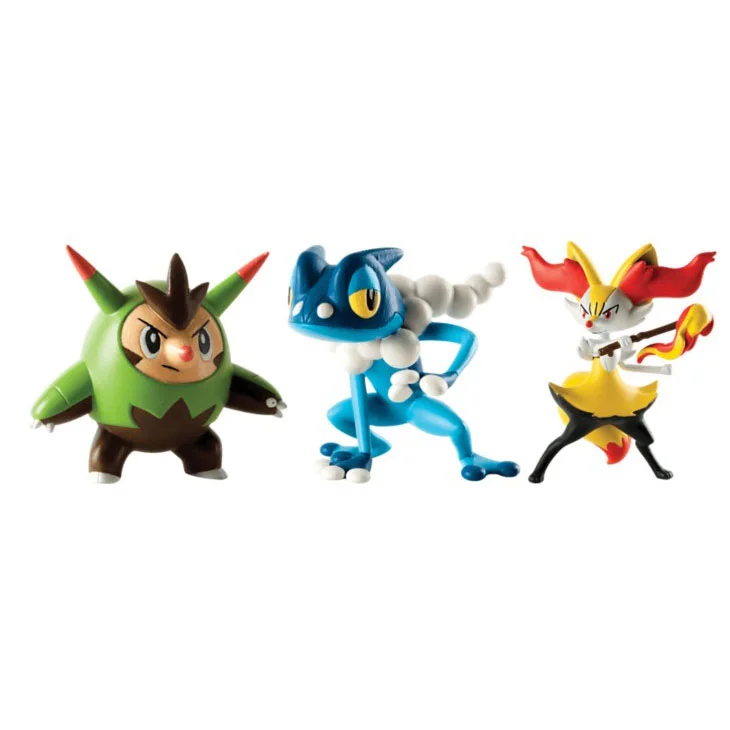Pok&eacute;mon - Kampffigur - Igastarnish, Rutena & Amphizel