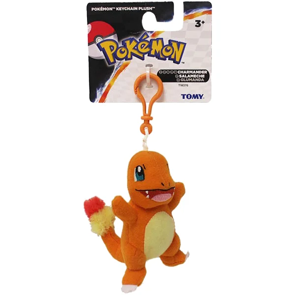 Pokémon - Tomy Plüsch-Anhänger - Glumanda