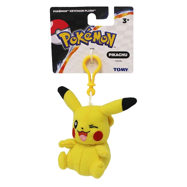 Pok&eacute;mon - Tomy Pl&uuml;sch-Anh&auml;nger - Pikachu