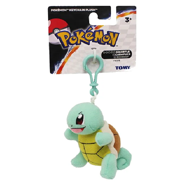 Pok&eacute;mon - Tomy Pl&uuml;sch-Anh&auml;nger - Schiggy