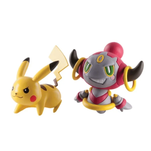 Pokémon - Kampffigur - Pikachu & Gebanntes Hoopa