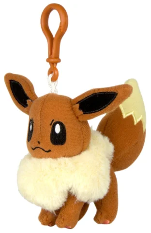 Produktbild zu Pok&eacute;mon - Tomy Evolution Pl&uuml;sch-Anh&auml;nger - Evoli