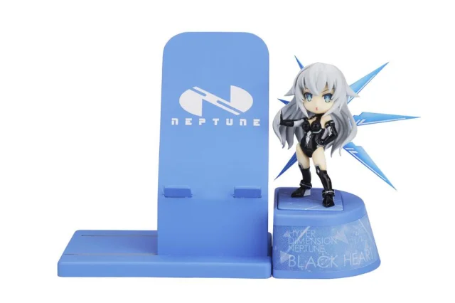 Produktbild zu Hyperdimension Neptunia - Choco Sta Minifigur & Handyhalter - Black Heart