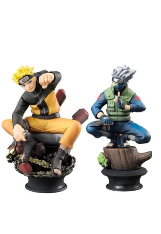 Produktbild zu Naruto - Chess Piece Collection - Naruto & Kakashi