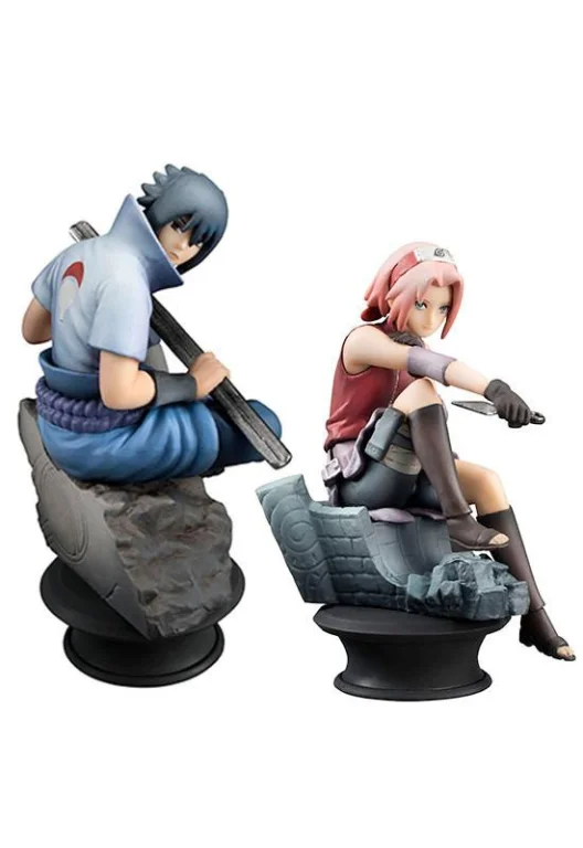 Naruto - Chess Piece Collection - Sasuke & Sakura