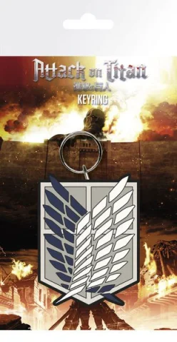 Produktbild zu Attack on Titan - Schlüsselanhänger - Scouts Badge