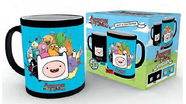 Adventure Time - Tasse mit Thermoeffekt - Characters