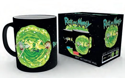 Rick and Morty - Tasse mit Thermoeffekt - Portal