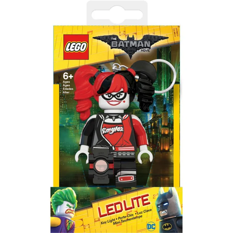The LEGO Batman Movie - Schlüsselanhänger - Harley Quinn (Mini-Taschenlampe)