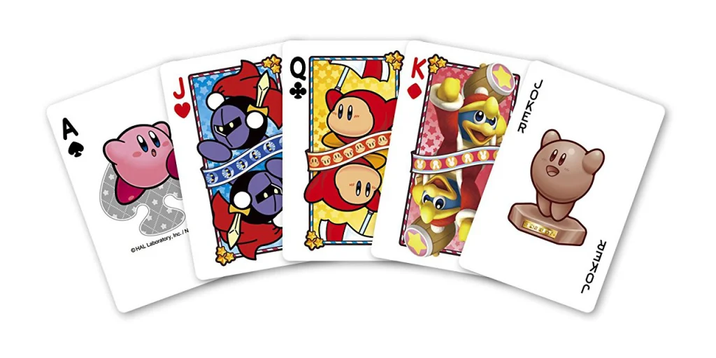 Kirby - Spielkarten - Blau