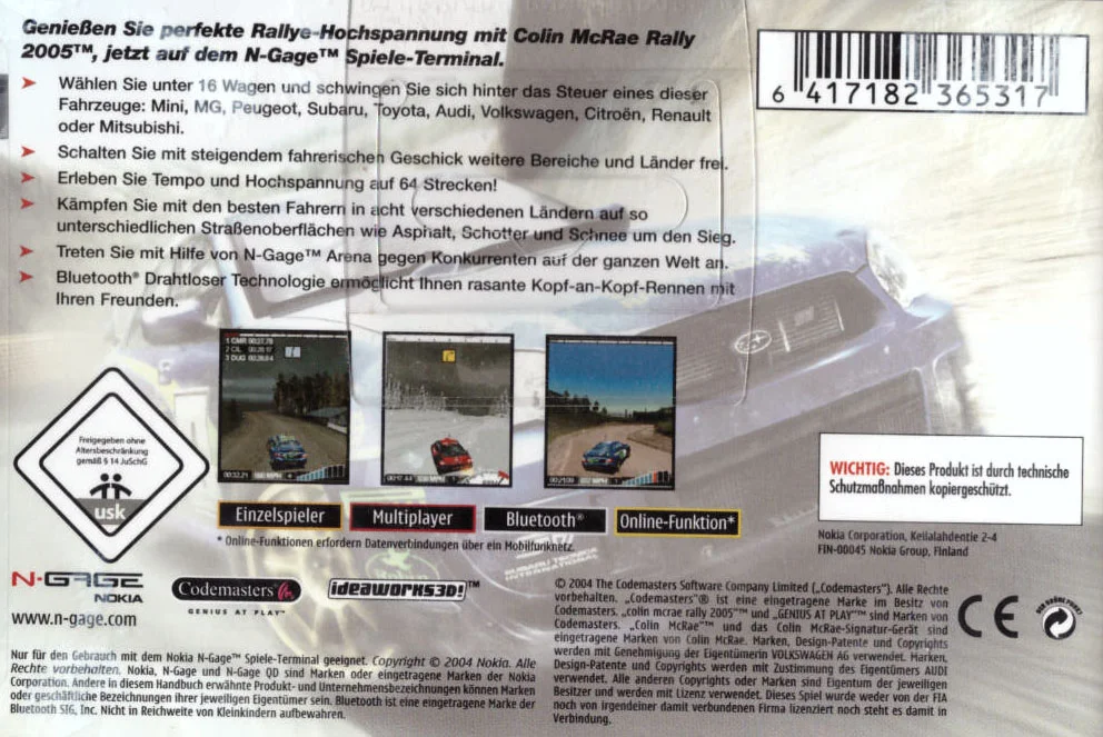 Colin McRae Rally 2005 (N-Gage)
