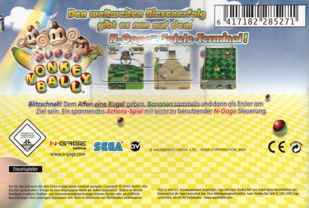 Super Monkey Ball (N-Gage)