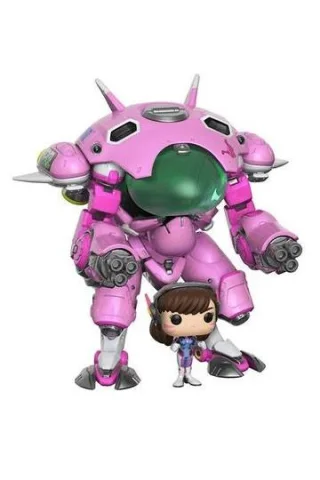 Produktbild zu Overwatch - Super Sized POP! Vinyl Figur - D.Va & Meka