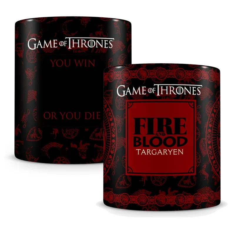 Game of Thrones - Tasse mit Thermoeffekt - Targaryen