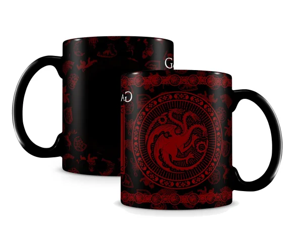Produktbild zu Game of Thrones - Tasse mit Thermoeffekt - Targaryen