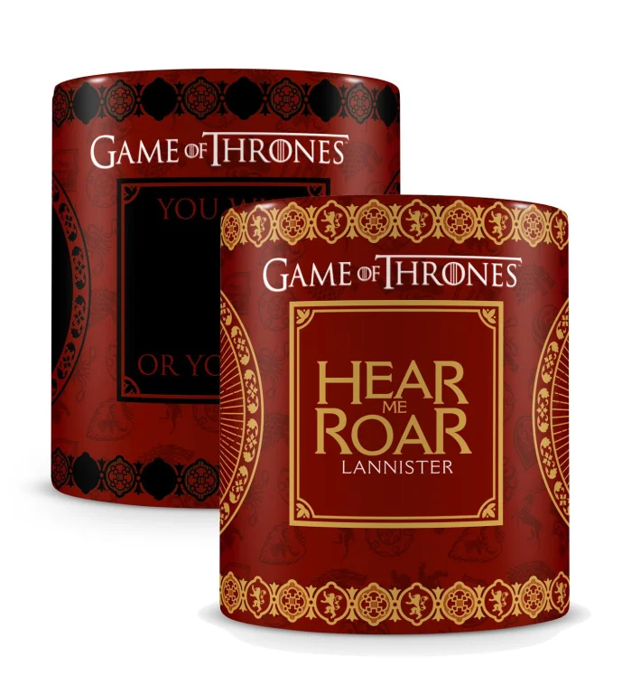 Game of Thrones - Tasse mit Thermoeffekt - Lannister