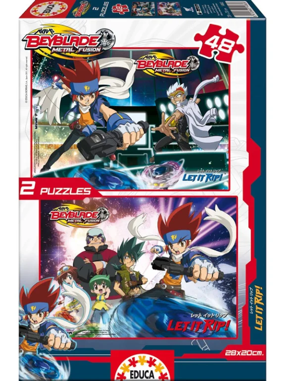 Beyblade: Metal Fusion - Educa Puzzle - Beyblade