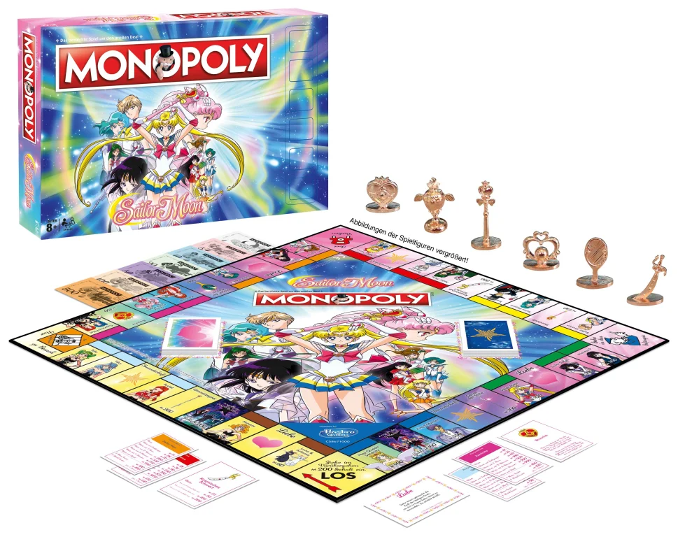 Sailor Moon - Brettspiel - Monopoly