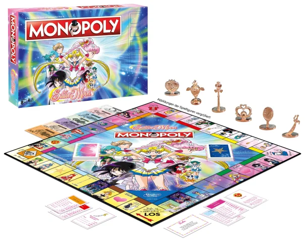 Produktbild zu Sailor Moon - Brettspiel - Monopoly