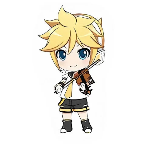 Produktbild zu Character Vocal Series - Nendoroid Plus: Band together - Len Kagamine