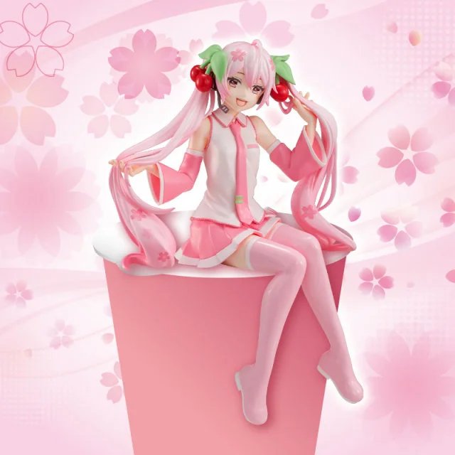 Character Vocal Series - Noodle Stopper Figure - Miku Hatsune (Sakura Miku ver.)