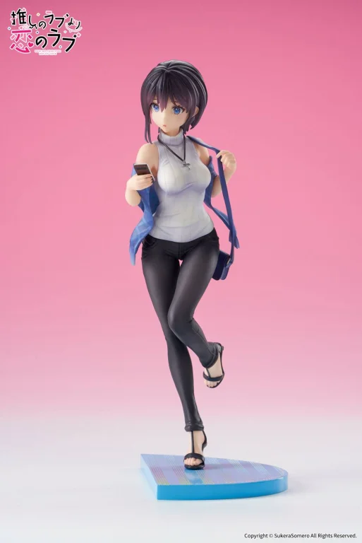 OshiRabu: Waifus Over Husbandos - Scale Figure - Akuru Hayahoshi