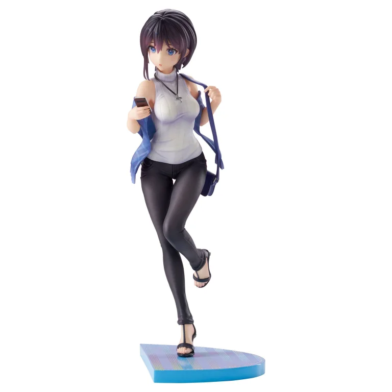 OshiRabu: Waifus Over Husbandos - Scale Figure - Akuru Hayahoshi