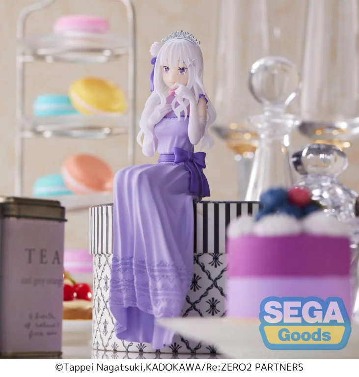 Re:ZERO - Chokonose Premium Figure - Emilia (Dressed-Up Party ver.)