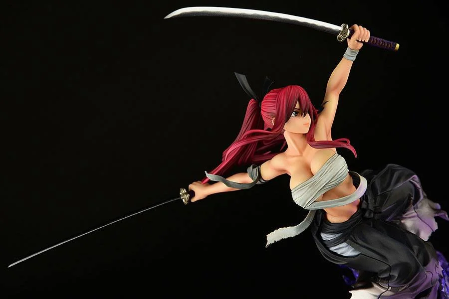 Fairy Tail - Scale Figure - Erza Scarlet (Shikkoku Samurai ver.)
