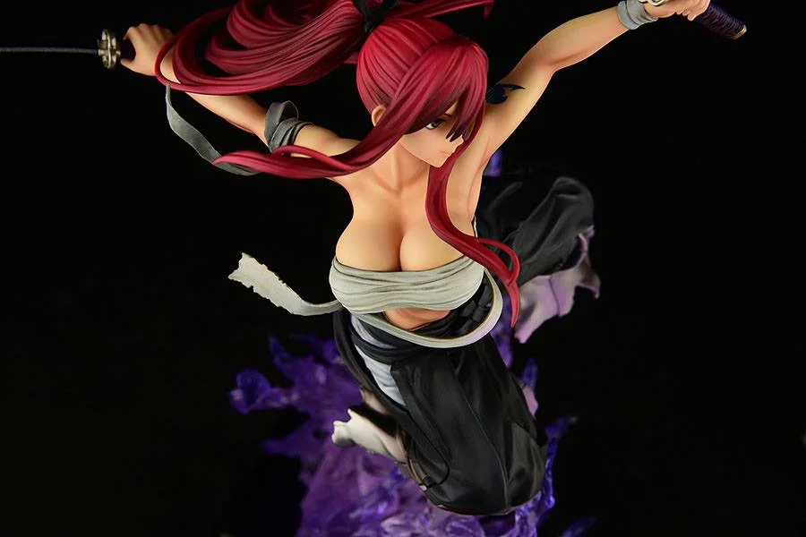 Fairy Tail - Scale Figure - Erza Scarlet (Shikkoku Samurai ver.)