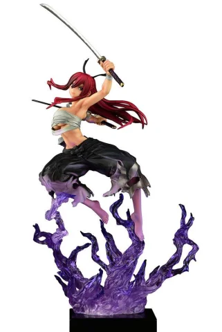 Produktbild zu Fairy Tail - Scale Figure - Erza Scarlet (Shikkoku Samurai ver.)
