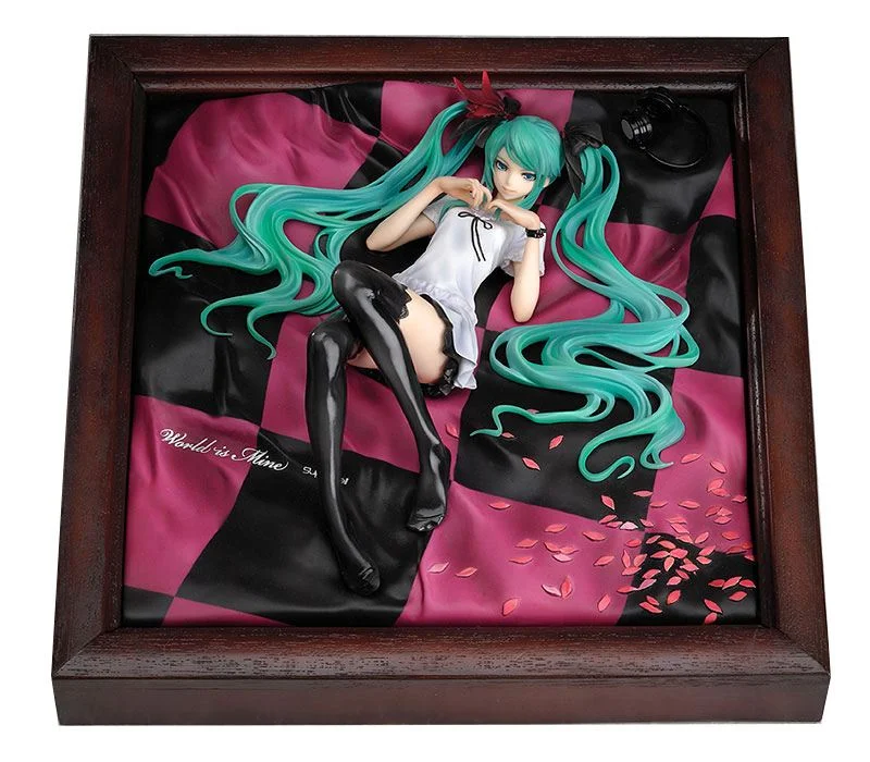 Character Vocal Series - Scale Figure - Miku Hatsune (World is Mine: Brown Frame Ver.)