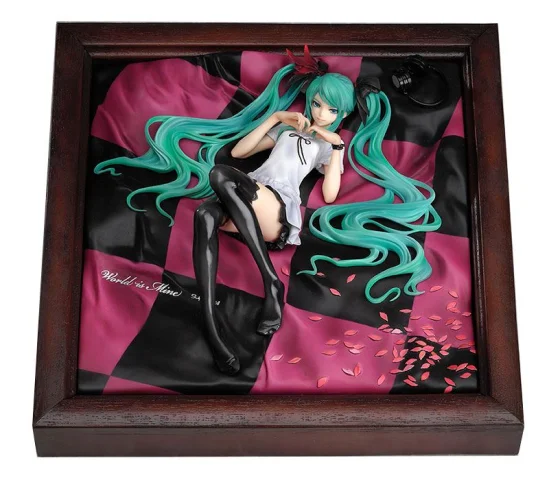 Produktbild zu Character Vocal Series - Scale Figure - Miku Hatsune (World is Mine: Brown Frame Ver.)