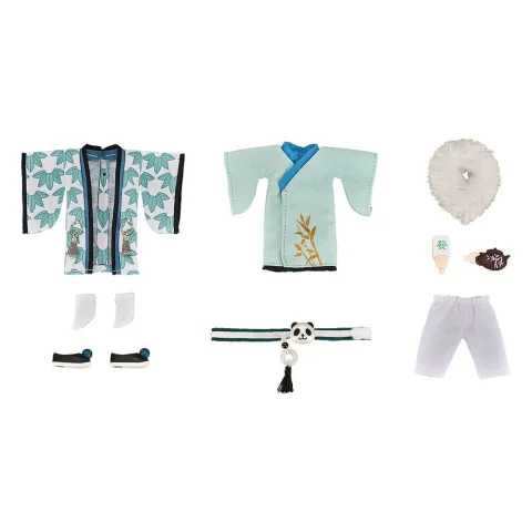 Produktbild zu Nendoroid Doll - Zubehör - Outfit Set: Chinese-Style Panda Mahjong - Laurier