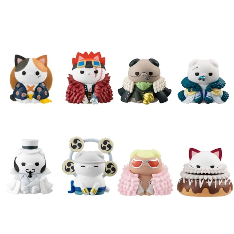 Produktbild zu One Piece - MEGA CAT PROJECT - Luffy with Rivals (NyanPieceNyan! Ver.)
