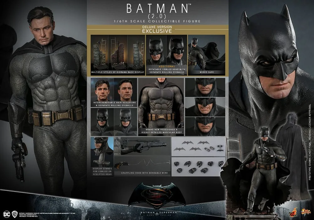 Batman - Scale Collectible Figure - Batman 2.0 (Deluxe Version)