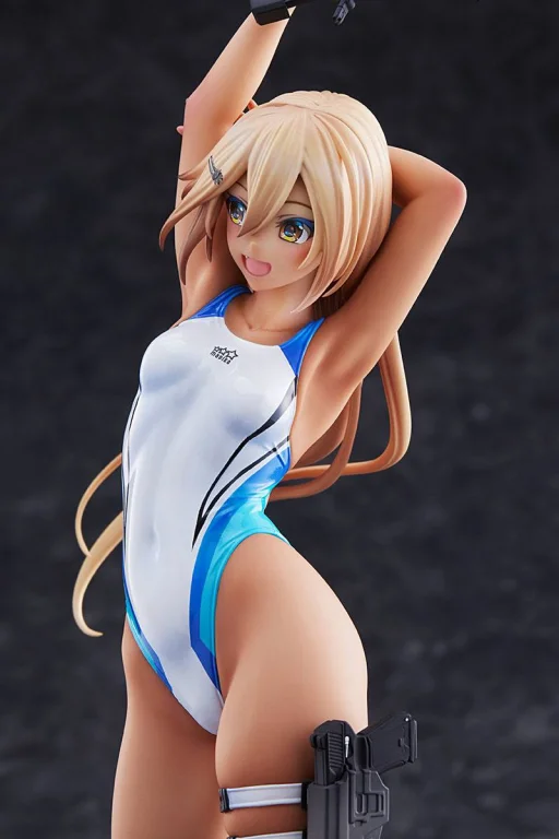 ARMS NOTE - Scale Figure - Kouhai-chan of the Swimming Club (Blue Line Swimsuit Ver.)