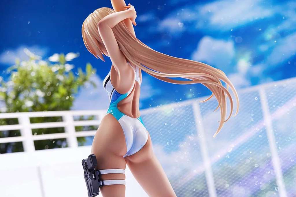 ARMS NOTE - Scale Figure - Kouhai-chan of the Swimming Club (Blue Line Swimsuit Ver.)