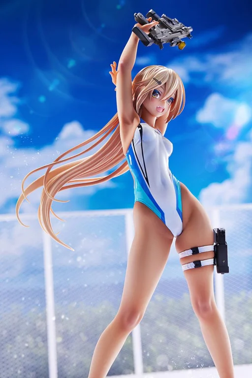 ARMS NOTE - Scale Figure - Kouhai-chan of the Swimming Club (Blue Line Swimsuit Ver.)