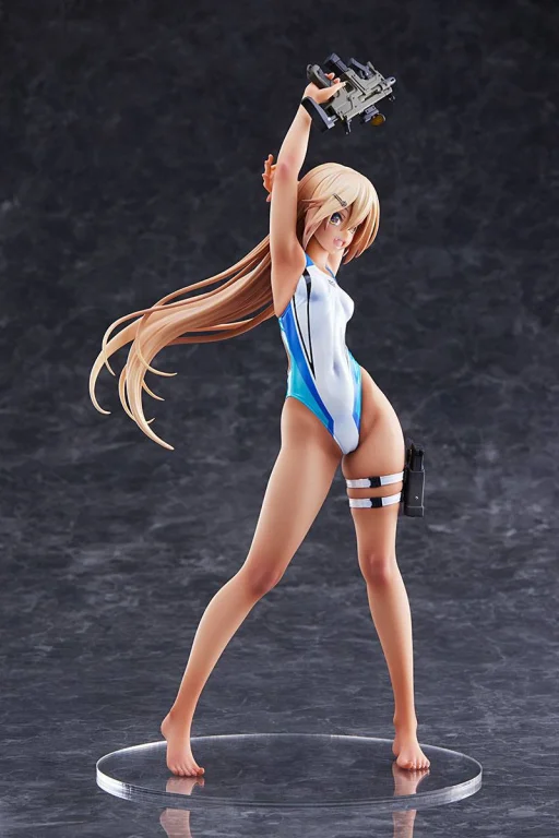 ARMS NOTE - Scale Figure - Kouhai-chan of the Swimming Club (Blue Line Swimsuit Ver.)
