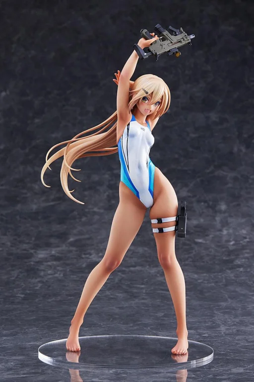 ARMS NOTE - Scale Figure - Kouhai-chan of the Swimming Club (Blue Line Swimsuit Ver.)