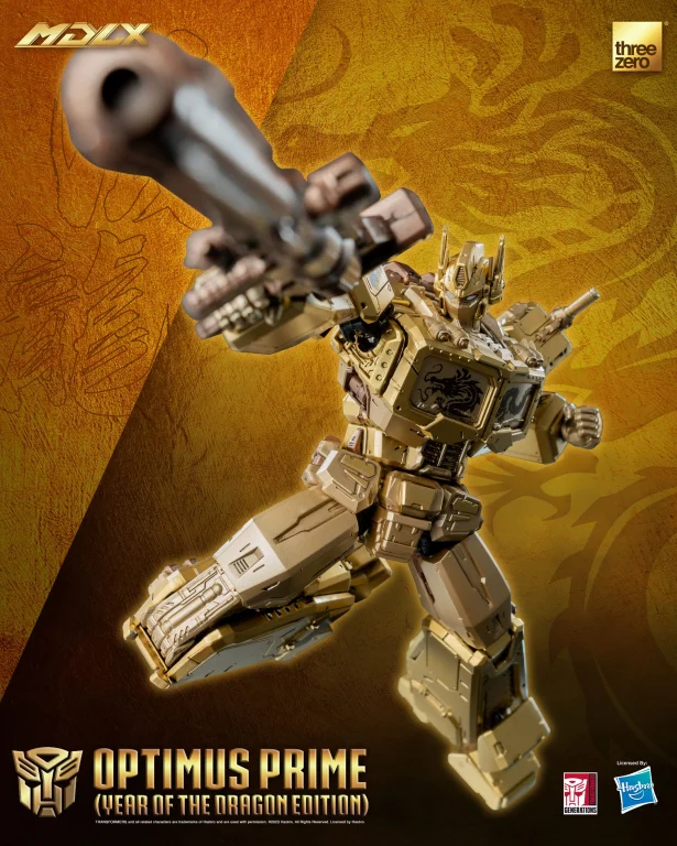 Transformers - MDLX Action Figure - Optimus Prime (Year of the Dragon Edition)