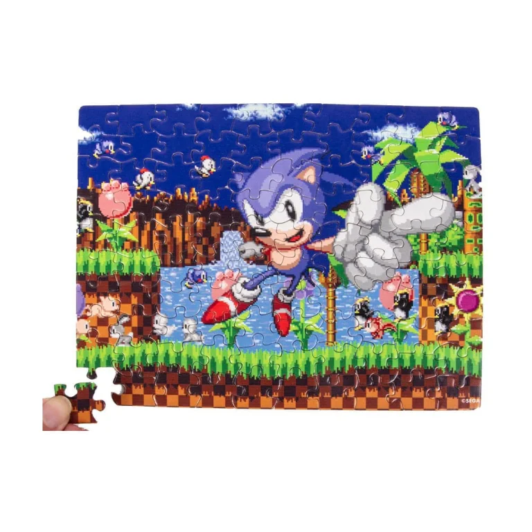 Sonic - Shaped Mug & Puzzle - Sonic the Hedgehog