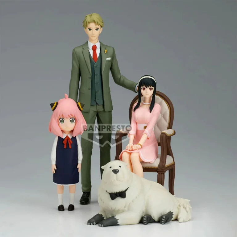 SPY×FAMILY - Prize Figure - Anya Forger & Bond Forger (Family Photo)