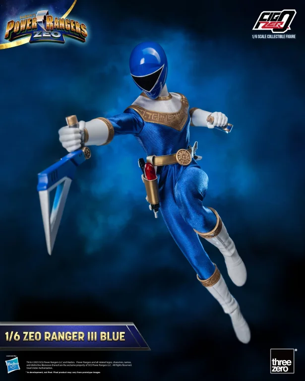 Power Rangers Zeo - FigZero - Ranger III Blue